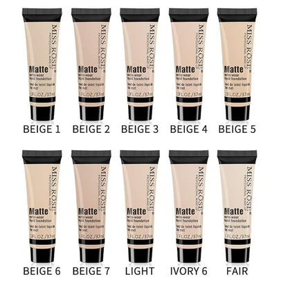 2 Pack Liquid Foundation Cream for Face Makeup,Durable