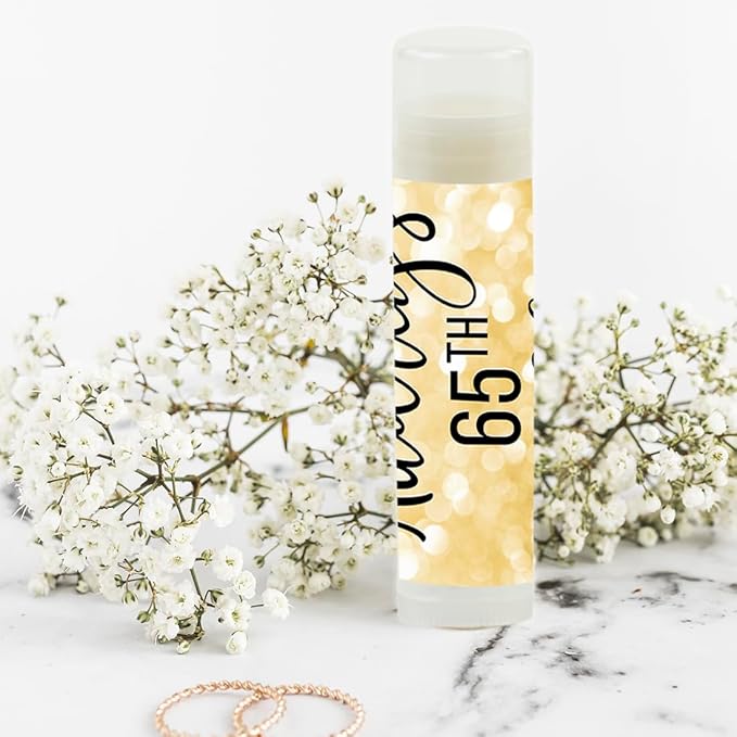 Andaz Press Personalized Milestone Birthday Party Glitter