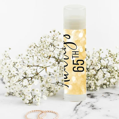 Andaz Press Personalized Milestone Birthday Party Glitter