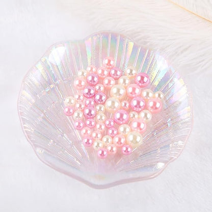 NOLITOY Colorful Nail Art Palette,Shell Nail Art Display