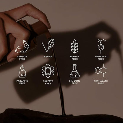 '+ Lux Unfiltered N°36 DEEP Supernatural Tanning Mousse Foam in Blood Orange, Quick + Immediate Sunless Fake Tan, Self Tanner