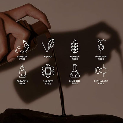 '+ Lux Unfiltered N°36 ORIGINAL Supernatural Tanning Mousse Foam in Blood Orange, Quick + Immediate Sunless Fake Tan, Self Tanner