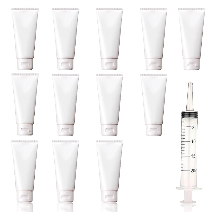 (12pcs per pack) 100ml WHITE Empty