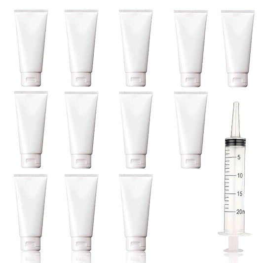 (12pcs per pack) 100ml WHITE Empty