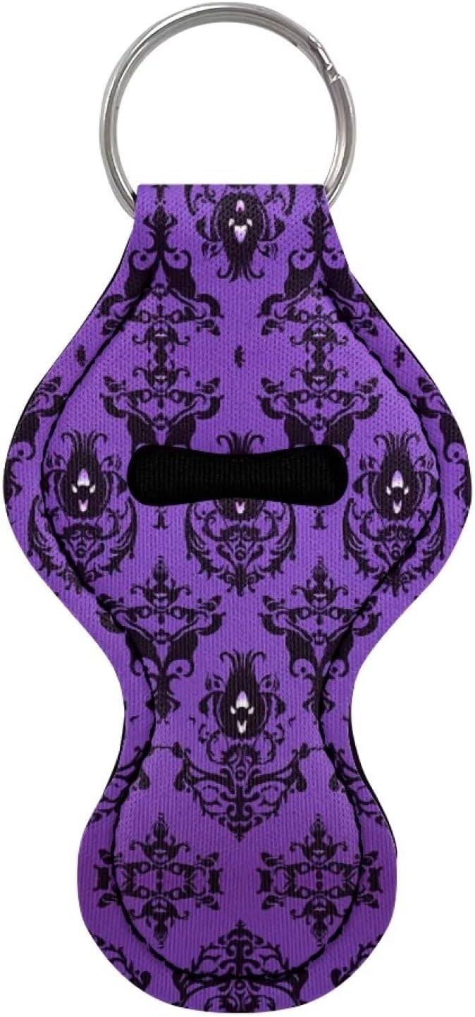 Chapstick Holder Keychain for Lipstick Lip Girls