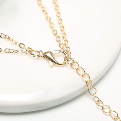 Fashion Layered Necklace Peace Dove Necklace