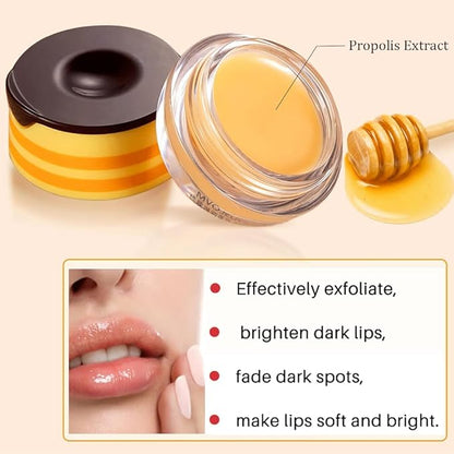2 PCS Bee Lip Balm Honey