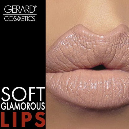 Gerard Cosmetics Lipstick Kimchi Doll | Nude Light Pink Lipstick with Luxe Satin Finish | Highly Pigmented, Smooth Formula with Hydrating Ingredients | Long Lasting | Cruelty Free & Made in USA