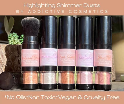 SUN KISSED Oil Free Mineral Shimmer Powder for Cruelty Free