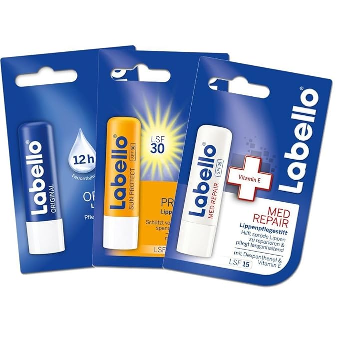 Labello Lib Balm (1x Original, 1x Bundle