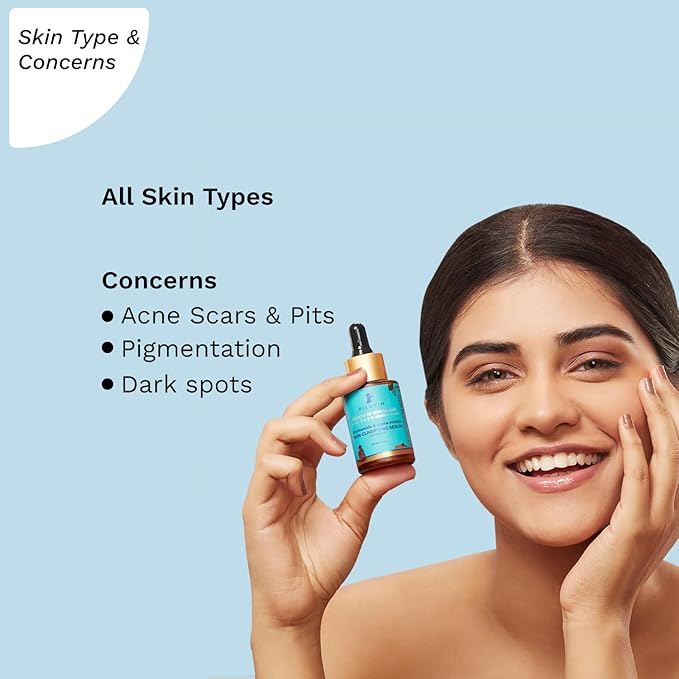 5% Niacinamide & 1% Alpha Arbutin Serum | Skin Clarifying Facial Serum for Acne-Prone Skin | Strengthens Barrier, Controls Oil & Fades Acne Scars | 1.01 Fl Oz (30ml)