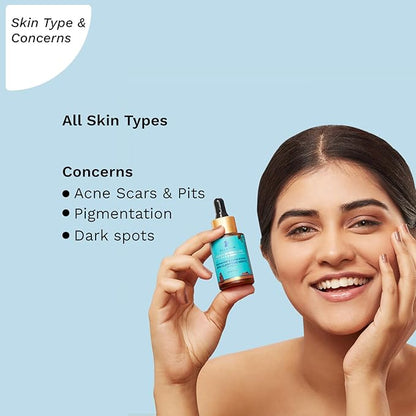 5% Niacinamide & 1% Alpha Arbutin Serum | Skin Clarifying Facial Serum for Acne-Prone Skin | Strengthens Barrier, Controls Oil & Fades Acne Scars | 1.01 Fl Oz (30ml)