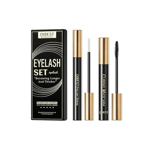 Makeup Sets.Lash serum.Mascara.Waterproof Smudgeproof Long Lasting.Gift Kit