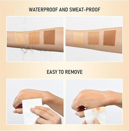 Leg Makeup Waterproof No Transfer, Leg Vein Cover Medium Glow)