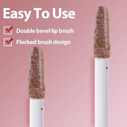 Moisturizing Lip Gloss, Non-Stick and Non-Drying Luminous Tinted Moisturizing