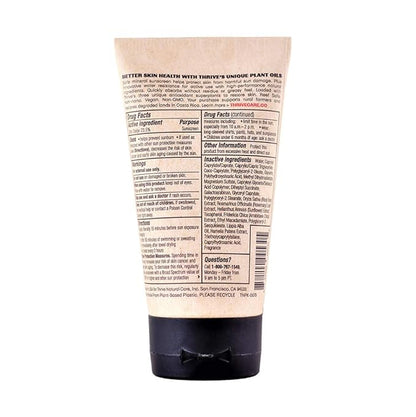 Thrive Reef Safe Sunscreen SPF50 - Hawaii 104 Reef Act Compliant - Mineral Sunscreen Non-Nano Zinc Oxide - Vegan, (5.8 Oz (Pack of 1))