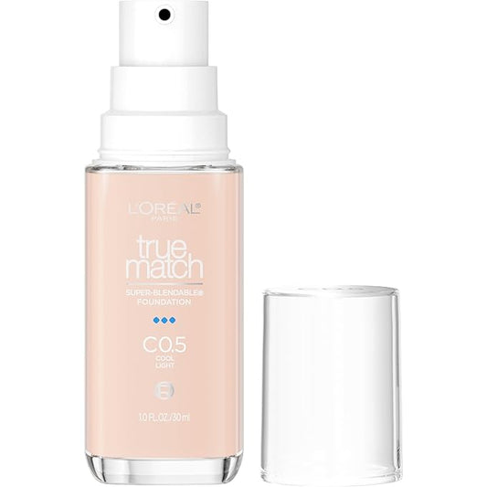 L'Oreal Paris True Match Super-Blendable Foundation, Medium Coverage Fl Oz