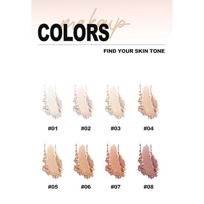 Pressed Face Powder Makeup Mineral Foundation Finishing Powder