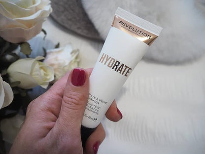 Makeup Revolution Hydrate Primer, Water-Based Primer with Vitamin Fl Oz