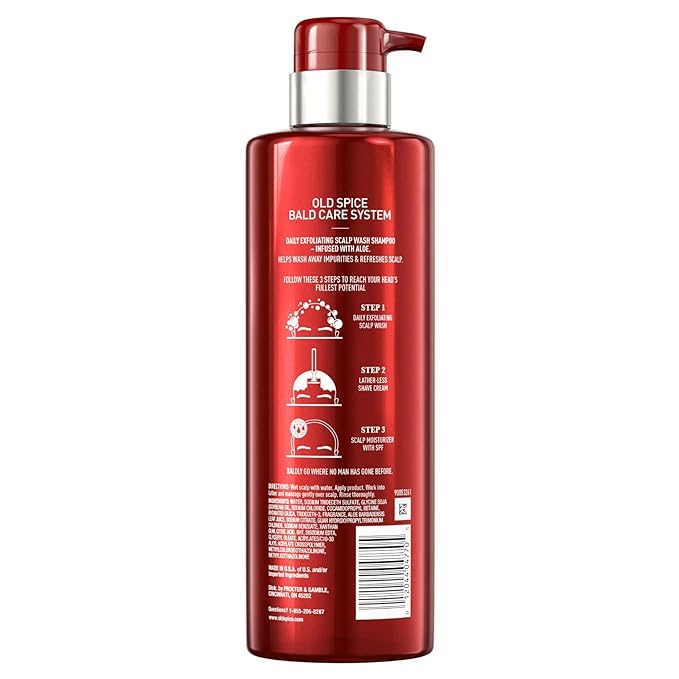 Old Spice Bald Care Step 1