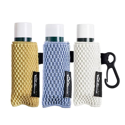 WKieason Lip Balm Sleeves Holder Keychain