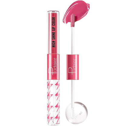 MIELIKKI Liquid Lipstick with Clear Lip Gloss, Dual Gloss,