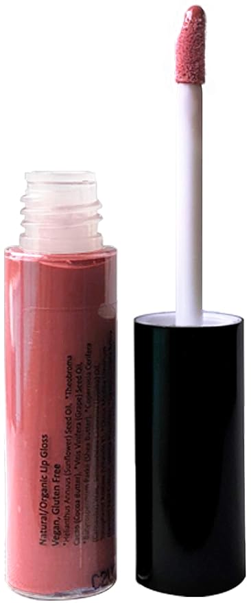 Mom's Secret 100% Natural Lip Gloss, Organic, Vegan, Gluten Free, Cruelty Free, Made in the USA, 0.18 oz. (Berry Boop)