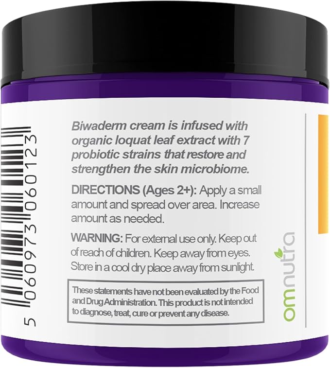 Biwaderm Probiotic Skin Cream - 4OZ