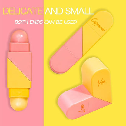 Heart Shaped Dual-use Deformable Lip Balm box，Gifts