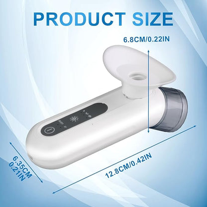 Eye Steamer for Dry Eye, Portable Eye Steam Sprayer, Heated Mist for Dry Eye Relief, Moisturizing Eye Treatment, Mini Soothing Steamer for Eye Care