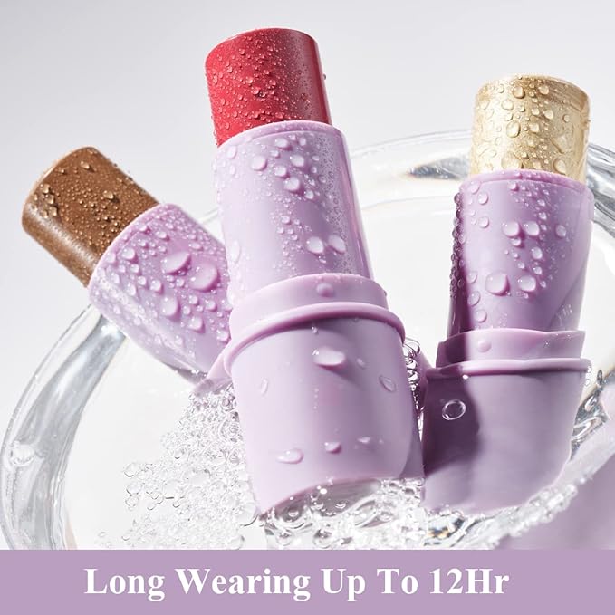 4Pcs Cream Blush Contour Highlighter Bronzer Moisturizer Stick Blush Glow4