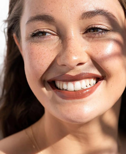 Ere Perez - Natural Coco Crayon Hydrating Lip Color | Vegan, Cruelty-Free, Clean Beauty (Brave, 0.01 oz | 3 g)