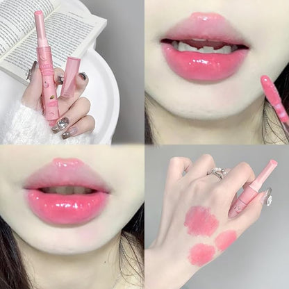 3 Colors Jelly Lipstick Tinted Lip Balm, Tinted Gloss