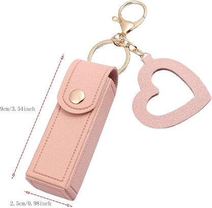 Lipstick Organizer with Mirror Portable Lipstick Holder Lip Organizer