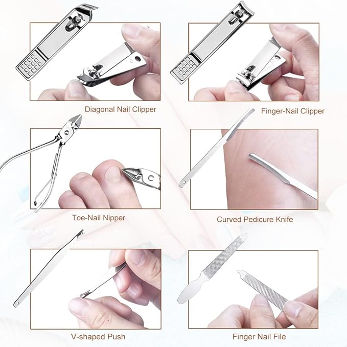 Nail Clippers Set 18 Pieces