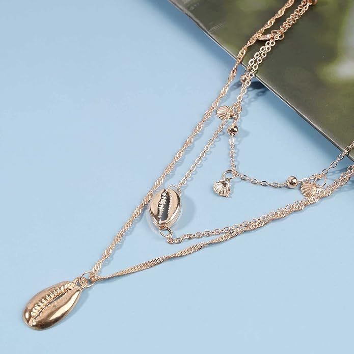 Boho Coin Disc Necklace Choker Gold