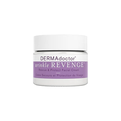 DERMAdoctor Anti-Aging Face Cream | Dermatologist Formulated Moisturizer with Squalane, Peptides & Antioxidants | Day & Night Use - 1.7 oz