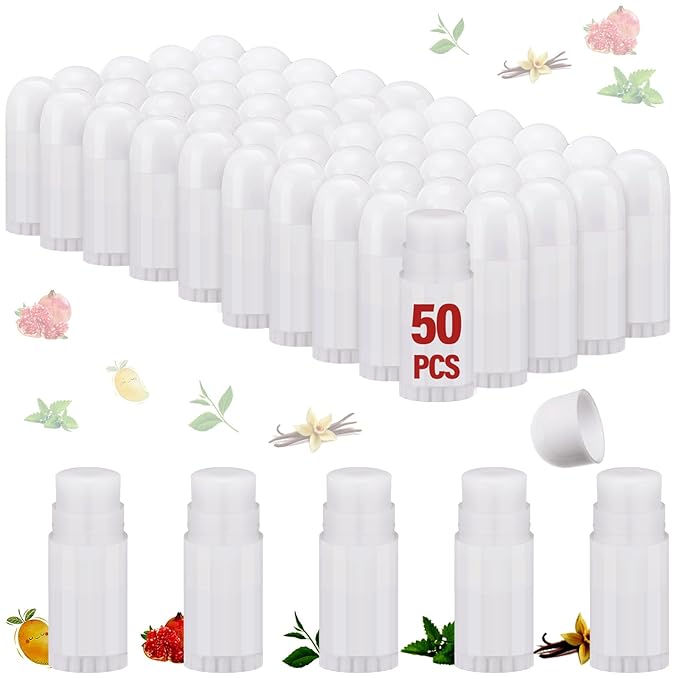 50 Pack Unlabeled Lip Balm Bulk Moisturizing