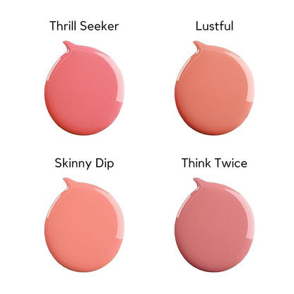 W7 Cheeky Dip Liquid Blusher - Pigmented Colour Lustful (Pink)