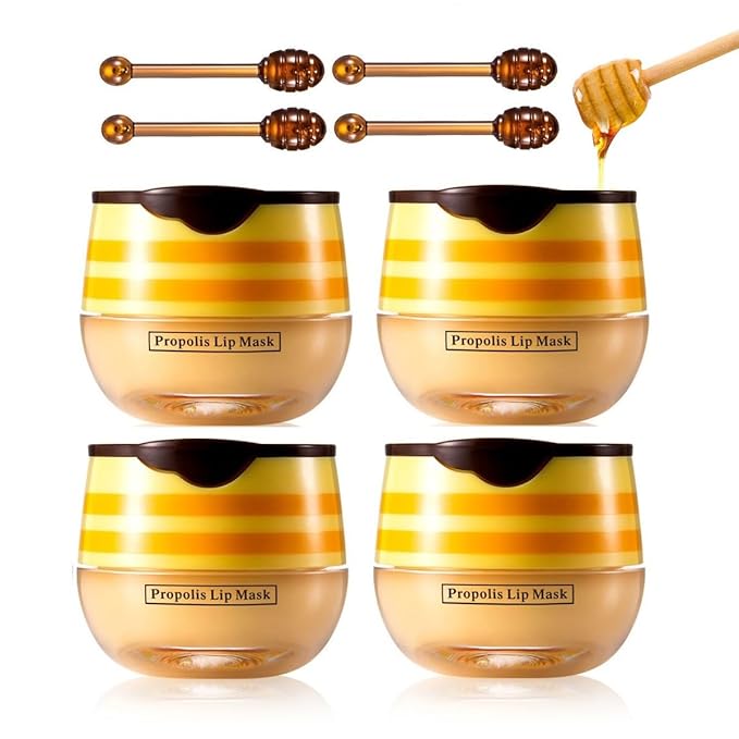 4 Pcs Lip Balm, Moisturizing Restors