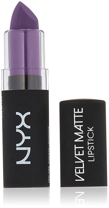 NYX Professional Makeup Velvet Matte Lipstick, Violet Voltage, Voltage,