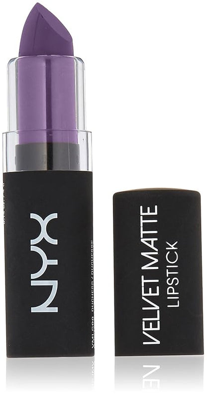 NYX Professional Makeup Velvet Matte Lipstick, Violet Voltage, Voltage,
