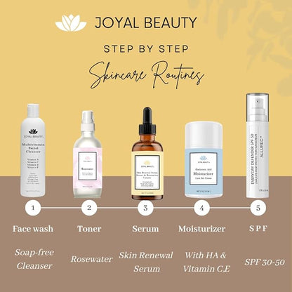 JOYAL BEAUTY Organic Royal Jelly Skin Renewal Serum Soft Skin