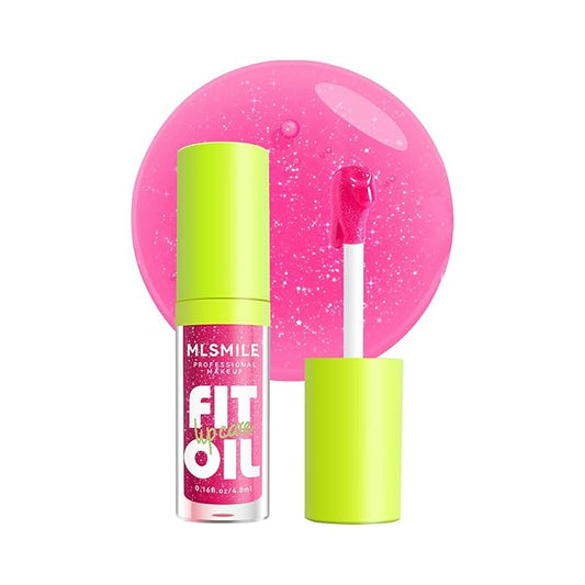 Lip Oil Lip Glaze, Big Brush Head Hydrating Lip Glow Oil,Shiny Transparent Lip Gloss Plumping,Long Lasting Nourishing Non-sticky Fresh Clear Smooth Lip Care (#03)