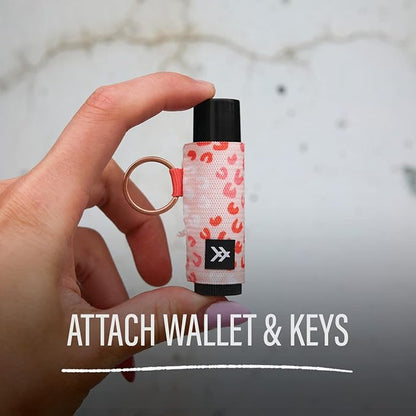 Thread Wallets Lip Balm Holder Keychain, Lip Gloss