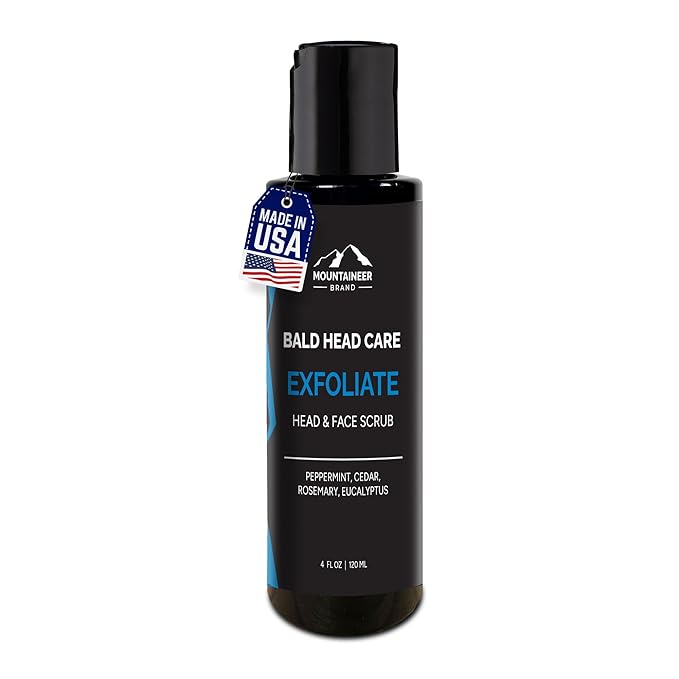 Mountaineer Brand Bald Head Care For Exfoliating