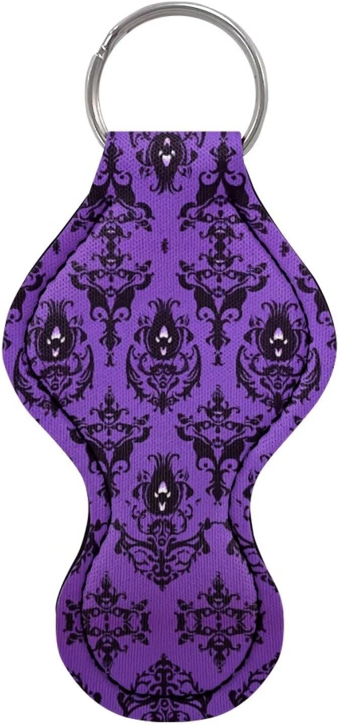 Chapstick Holder Keychain for Lipstick Lip Girls