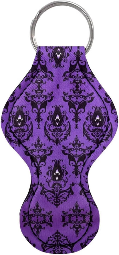 Chapstick Holder Keychain for Lipstick Lip Girls