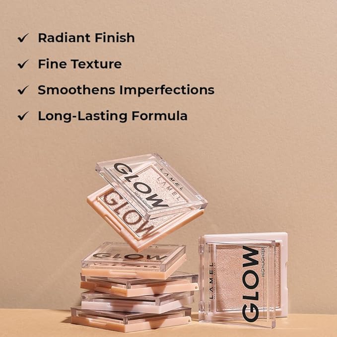 LAMEL Glow Highlighter: Face Make Up & Contour 0.13 oz