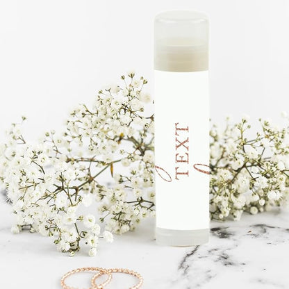 Andaz Press Personalized Lip Balm Party Florals,